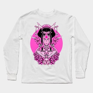 Mecha Geisha Long Sleeve T-Shirt